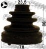 TOYOT 044370W060 Bellow, driveshaft